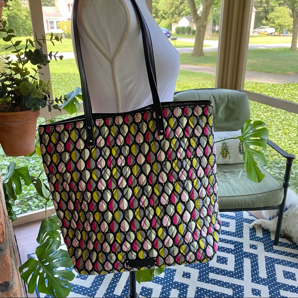 Vera Bradley Moon Drops Quilted Tote